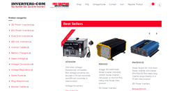 Desktop Screenshot of inverters.com